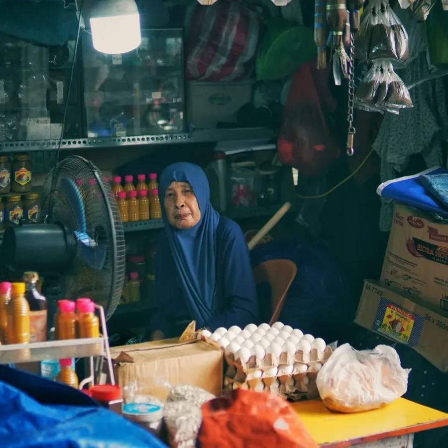 Quầy thịt cá