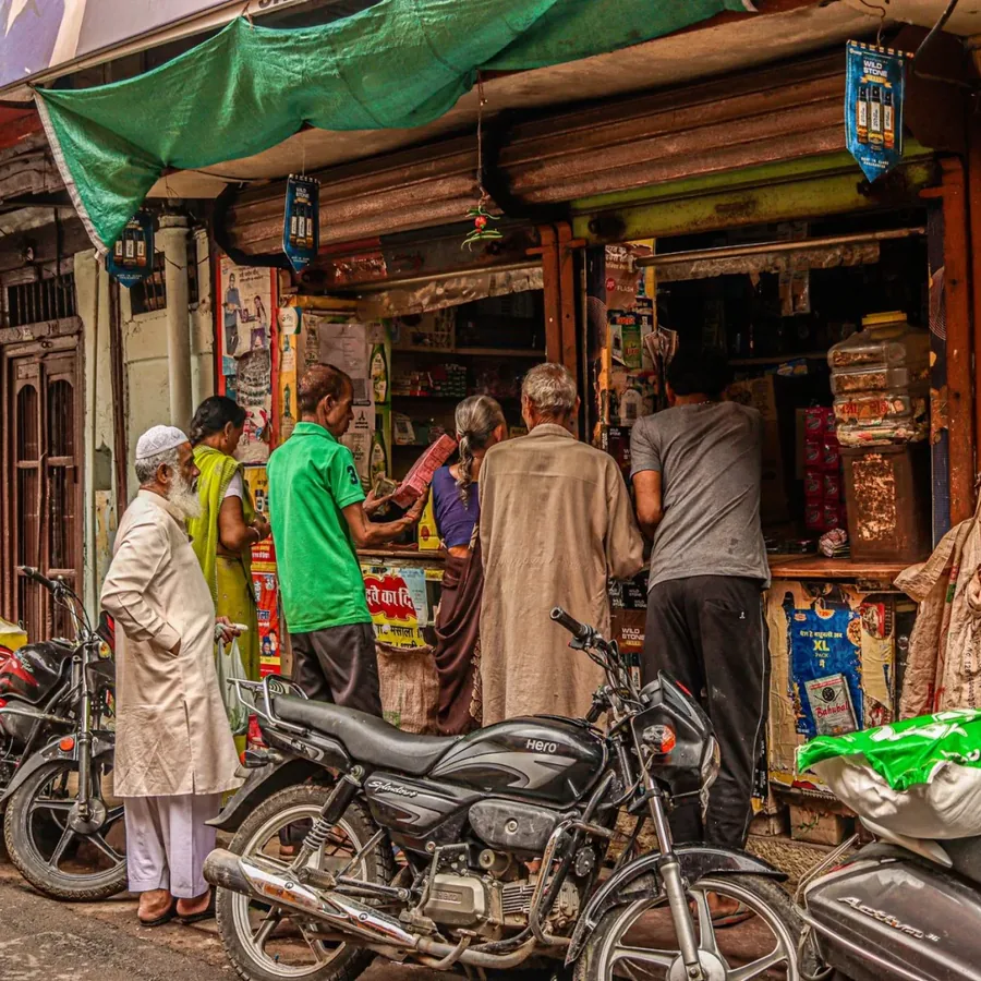 Rau củ tươi trong sọt